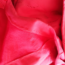 Charger l'image dans la galerie, 1950s 1960s - Stunning Coral Cotton Dress - W28 (72cm)