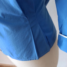 Cargar imagen en el visor de la galería, 1950s - BELLATIL, Paris - Adorable Peter Pan Collar Blouse - W35 (90cm)