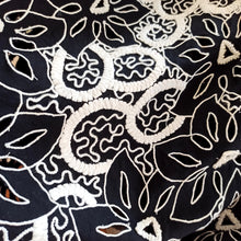 Charger l'image dans la galerie, 1950s - Spectacular Black See-Through Cotton Dress - W26/33 (66/84cm)