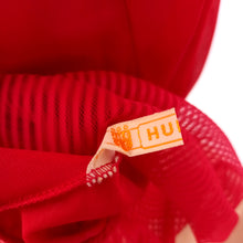 Charger l'image dans la galerie, 1950s - HUBER, Germany - Deadstock Gorgeous Red Nylon Lace Negligee - Sz.44