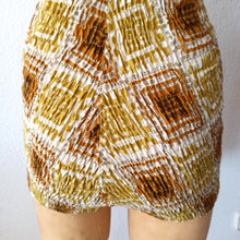 Charger l'image dans la galerie, 1950s - CATALINA, USA - Abstract Cotton Swimsuit - Sz. 34