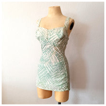 Charger l'image dans la galerie, 1950s - JANTZEN, USA/FRANCE - Abstract Swimsuit - Sz. 44