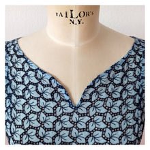 Charger l'image dans la galerie, 1950s - Stunning See-Through Cotton Leaves Dress - W27 (68cm)