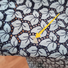 Charger l'image dans la galerie, 1950s - Stunning See-Through Cotton Leaves Dress - W27 (68cm)