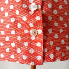 Charger l'image dans la galerie, 1950s 1960s - Adorable Pockets Textured Cotton Dress - W27.5 (70cm)