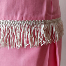 Charger l'image dans la galerie, 1950s 1960s - G. GERMAIN, Paris - Deadstock Pink Dress - W34 (86cm)