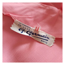 Charger l'image dans la galerie, 1950s 1960s - G. GERMAIN, Paris - Deadstock Pink Dress - W34 (86cm)
