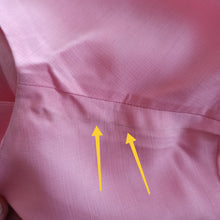 Charger l'image dans la galerie, 1950s 1960s - G. GERMAIN, Paris - Deadstock Pink Dress - W34 (86cm)