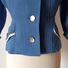 Load image into Gallery viewer, 1950s - Exquisite New Look Two Tone Suit Dress - W30 (76cm)