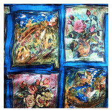 Charger l'image dans la galerie, 1960s - Gorgeous Novelty Paintings Cotton Dress - W29 (74cm)