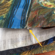 Charger l'image dans la galerie, 1960s - Gorgeous Novelty Paintings Cotton Dress - W29 (74cm)