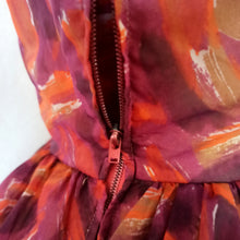 Charger l'image dans la galerie, 1950s 1960s - Stunning Abstract Dress - W26 (66cm)