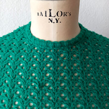 Charger l'image dans la galerie, 1960s - BELLITA, Italy - Gorgeous Green Sleeveless Top
