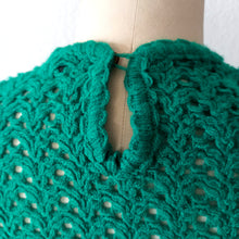 Charger l'image dans la galerie, 1960s - BELLITA, Italy - Gorgeous Green Sleeveless Top