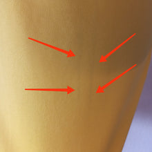 Carica l'immagine nel visualizzatore di Gallery, 1960s - TYSSABRIL, France - DEADSTOCK Yellow Twiggy Dress - W30 (76cm)