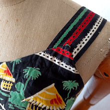 Charger l'image dans la galerie, 1950s - FRANCE - Stunning Novelty Print Dress - W31 (78cm)