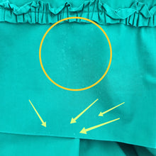 Charger l'image dans la galerie, 1950s 1960s - Gorgeous French Green Cotton Dress - W28.5 (72cm)