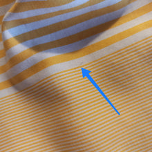 Charger l'image dans la galerie, 1950s - Adorable French Butter Yellow Striped Bolero Dress - W29 (74cm)