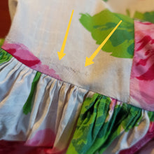 Charger l'image dans la galerie, 1950s - CHANTILLY, Switzerland - Stunning Roseprint Dress - W28 (70cm)