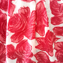 Charger l'image dans la galerie, 1950s 1960s - Gorgeous Satin Roseprint Dress - W27 (68cm)