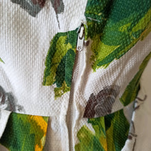 Charger l'image dans la galerie, 1950s - FONTANOR, Belgium - Fabulous Roseprint Dress - W30 (76cm)