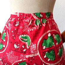 Charger l'image dans la galerie, 1950s - Fabulous Abstract Cotton Summer Set - W27 (68cm)