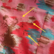 Charger l'image dans la galerie, 1950s 1960s - Gorgeous Abstract Triangular Pockets Dress - W27 (68.5cm)