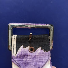 Charger l'image dans la galerie, 1950s - Stunning German Purple Clovers Dress - W26 (66cm)