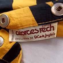 Laden Sie das Bild in den Galerie-Viewer, 1980s Does 1950s - GEORGES RECH, Paris - Animal Print Dress - W27 (68.5cm)