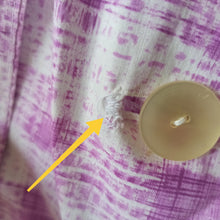 Charger l'image dans la galerie, 1950s 1960s - Gorgeous Purple Print Pockets Dress - W31 (78.5cm)