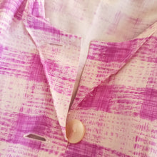 Charger l'image dans la galerie, 1950s 1960s - Gorgeous Purple Print Pockets Dress - W31 (78.5cm)