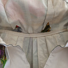 Charger l'image dans la galerie, 1950s - Italy - Outstanding Large Scale Floral Print Dress - W28 (70cm)