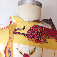 Charger l'image dans la galerie, 1950s - Rare Collector's Animals Zoo Novelty Blouse - Sz S/M