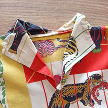 Charger l'image dans la galerie, 1950s - Rare Collector's Animals Zoo Novelty Blouse - Sz S/M