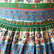 Charger l'image dans la galerie, 1940s 1950s - GASSMANN, Switzerland - Adorable Cotton Dress - W27 (68cm)