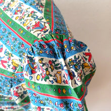 Charger l'image dans la galerie, 1940s 1950s - GASSMANN, Switzerland - Adorable Cotton Dress - W27 (68cm)