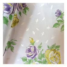 Charger l'image dans la galerie, 1950s - Exquisite Hummingbirds Roseprint Dress - W30 (76cm)