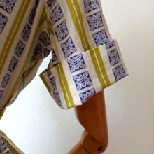 Charger l'image dans la galerie, 1950s - GEBR GERZON, Netherlands - Gorgeous Cotton Dress - W27 (68cm)