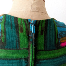 Charger l'image dans la galerie, 1950s 1960s - Fabulous Abstract Print Dress - W31 (78.5cm)