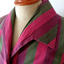 Load image into Gallery viewer, 1950s 1960s - Gorgeous Colors Cotton Dress - W30 (76cm)