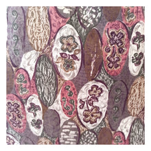 Charger l'image dans la galerie, 1950s 1960s - Beautiful Autumn Colors Cotton Dress - W29 (74cm)