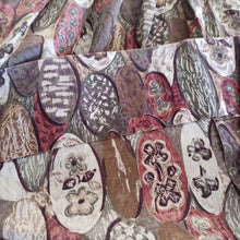 Charger l'image dans la galerie, 1950s 1960s - Beautiful Autumn Colors Cotton Dress - W29 (74cm)