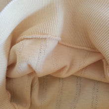 Charger l'image dans la galerie, 1950s - Gorgeous Vanilla Cotton Top - W24/28 (62/72cm)