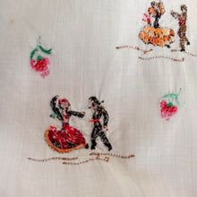 Charger l'image dans la galerie, 1950s - SEGURA, Spain - Deadstock Flamenco Dancers Souvenir Blouse - W31 (80cm)