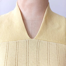 Charger l'image dans la galerie, 1950s - Gorgeous Vanilla Cotton Top - W24/28 (62/72cm)