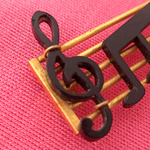 Charger l'image dans la galerie, 1950s - Fabulous Musical Notes Metal Buckle