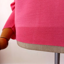 Charger l'image dans la galerie, 1950s 1960s - VICENTE, Barcelona - Deadstock Pink Long Sleeves Top
