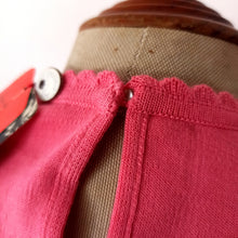 Charger l'image dans la galerie, 1950s 1960s - VICENTE, Barcelona - Deadstock Pink Long Sleeves Top