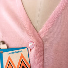 Carica l'immagine nel visualizzatore di Gallery, 1960s - JUMARI, Barcelona - Deadstock Darling Pink Tank Top - XL