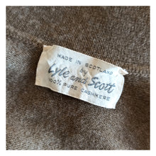 Charger l'image dans la galerie, 1950s - LYLE & SCOTT, Scotland - Beautiful Pure Cashmere Cardigan